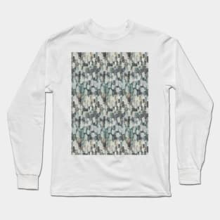 Texture brush strokes dark Long Sleeve T-Shirt